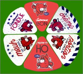 Portions - 6 magnets - La Vache qui Rit - 2018