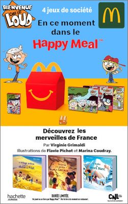 Bienvenue chez les Loud - 4 jeux Happy Meal McDonald's 2023