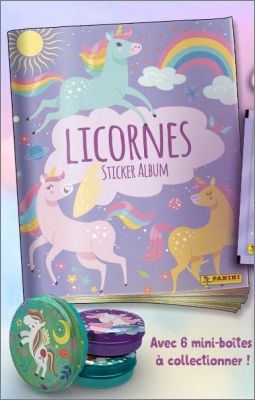 Licornes - 6 boites  collectionner - Panini 2022