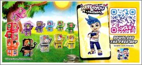 Flip Clack Rainbow - Kinder Joy VU3300  VU330Z Pques 2023