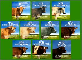 Les viandes races - 10 Magnets Interbev Ile-de-France 2017