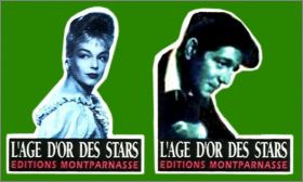 L'Age d'Or des Stars 2 magnets Montparnasse (Editions) 1988
