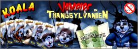 Vampire in Transsylvanien - 8 Magnets -  Koala Scholler 2012