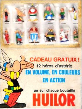 Astrix - 12 Figurines  - Huilor - 1967
