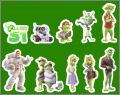 Planet 51 - Ilion Animation Studios - 10 magnets - 2009
