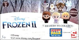 Frozen II Disney 3D Puzzle Palz Eraser Sries 2 Sambro 2023