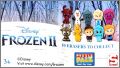 Frozen II Disney - 3D Puzzle Palz Eraser - Sambro 2023