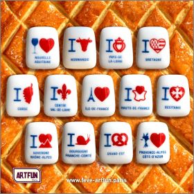 I Love My Rgion - 13 Fves Brillantes - Artfun - 2022