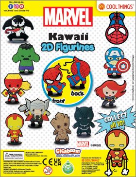 Marvel Kawaii - 2D Figurines - Cicaboom - 2022