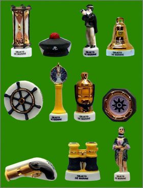 Objets de Marine - 11 Fves filet or - Arguydal - 2004