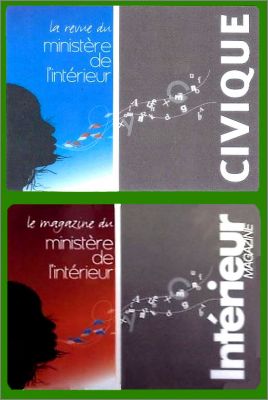 Ministre de l'Intrieur -  2 Magnets - 2007