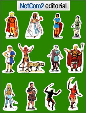 Alix (Jacques Martin) - 12 magnets NetCom2 editorial 2010