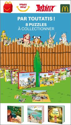 Astrix - 8 puzzles - Happy Meal - McDonald's - 2023