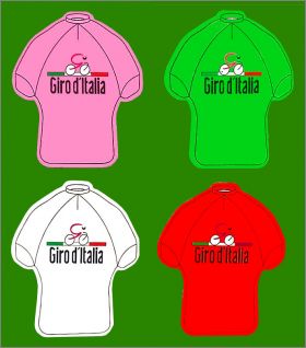 4 Magnets (maillots) - Giro d'Italia - 2010