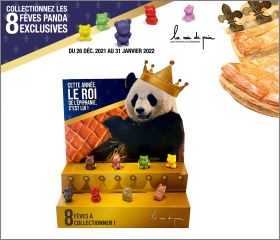 Pandas - 8 fves brillantes (iriss) La Mie de Pain - 2022