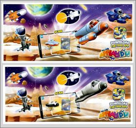 Space Shuttle 23/24 - Kinder Surprise VT072 et VT073 - 2023