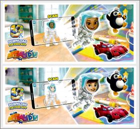 Every Day Hero Astronauts Kinder Surprise VT144 VT145 - 2023