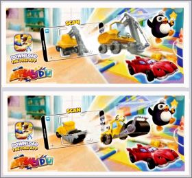 Construction Vehicles Kinder Surprise VT154 et VT172 - 2023