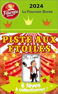 Piste aux Etoiles - 6 fves brillantes La Fourne dore 2024