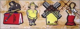 Don Quijote de la Mancha - 4 Magnets - 2010 - Espagne