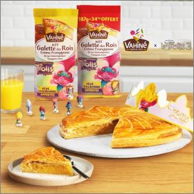 Trolls Band Together - 6 f�ves - Kit Galette Vahin� - 2024