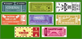 Tickets vintage - 8 Fves mates - 2022