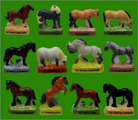 Les chevaux de nos rgions - 12 Fves Brillantes - 2020