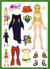 Winx Club - 1 Planche de Magnets - 2008