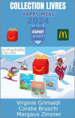 Livres Hachette Esprit Sportif  Happy Meal McDo  2024
