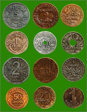 Anciens Francs, Nouveaux Francs F�ves Brillantes Prime 2010