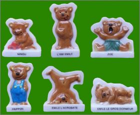 Oursons plats - 6 Fves Brillantes - Alcara 1999