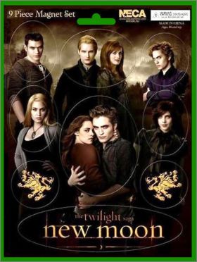 The Twilight Saga New Moon 2 Planche de 9 magnets Neca  2009