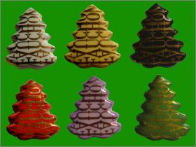 Fauchon - Sapins - 6 fves brillantes - Colas Clamecy 2009