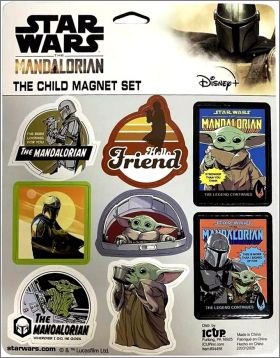 Star Wars The Mandalorian - The Child - 8 Magnets - 2020