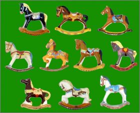 Cheval � bascule - 10 F�ves brillantes - 2017