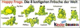 Happy Frogs - Kinder - 1986 - Allemagne