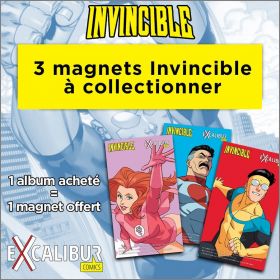 Invincible - 3 Magnets - Excalibur Comics (Editions) - 2024