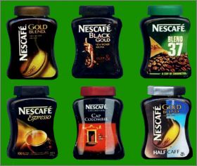 6 magnets  Nescaf� - Nestl�  - 2011