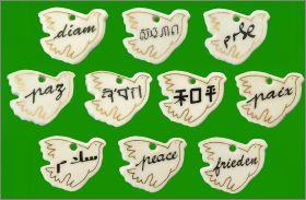 Colombes de la Paix  - 10 F�ves Brillantes - Alcara - 2007