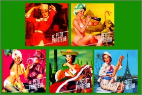 Pin-up -  5 Magnets - Le Petit Vapoteur 2018