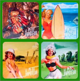 Voyages -  4 Magnets - Le Petit Vapoteur 2020