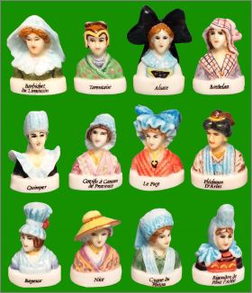 Femmes de nos rgions - 12 Fves brillantes - Alcara - 2000