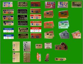 Loto - 38 Pin's divers - 1992