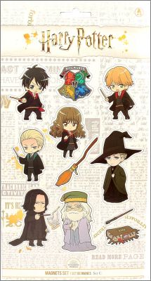 Harry Potter - 1 planche de 11 magnets - Set C - DIRAC 2022