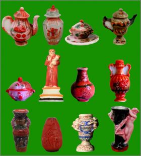 Faence de France  - 12 Fves Brillantes - Alcara -  2002