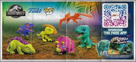 Jurassic World - Funko Pop - Kinder Joy VQ284  VQ326 - 2024