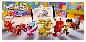 Animaux sautant  - Kinder - VQ005 et VQ006 - 2024
