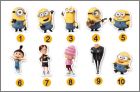 Collection puffy stickers