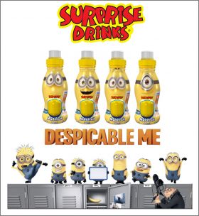 Despicable Me - 10 Figurines 3D Surprise Drinks - Lidl 2024