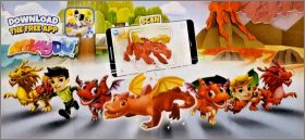 Dragons articul�s -  Kinder - VQ094 et VQ095 - 2024